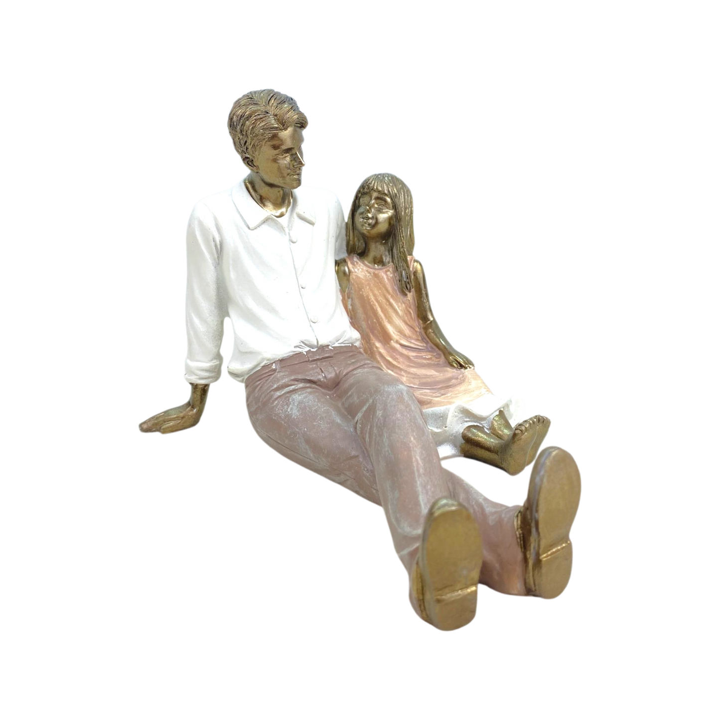 Father & Daughter Bond Resin Statue