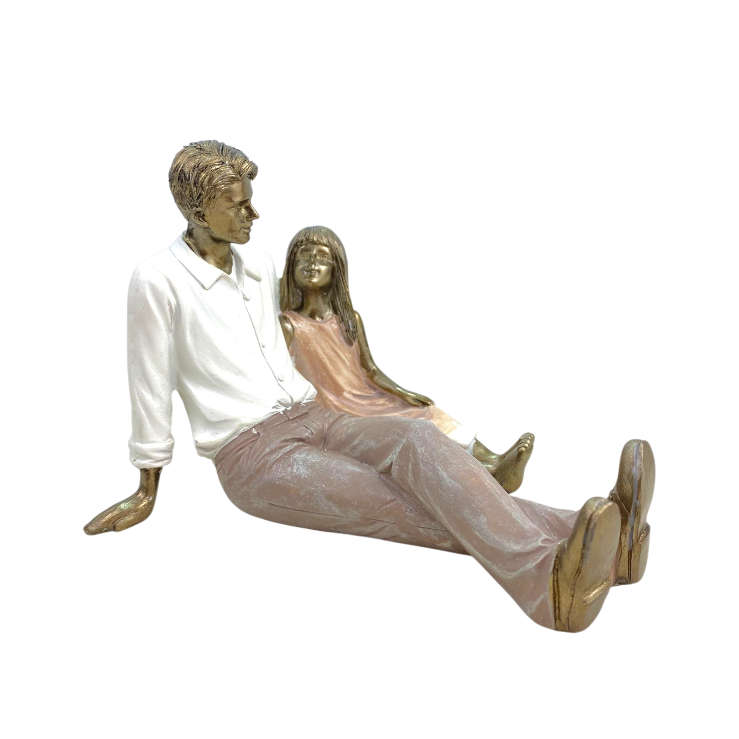 Father & Daughter Bond Resin Statue