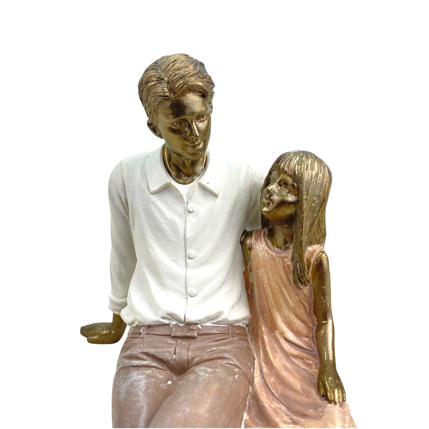 Father & Daughter Bond Resin Statue