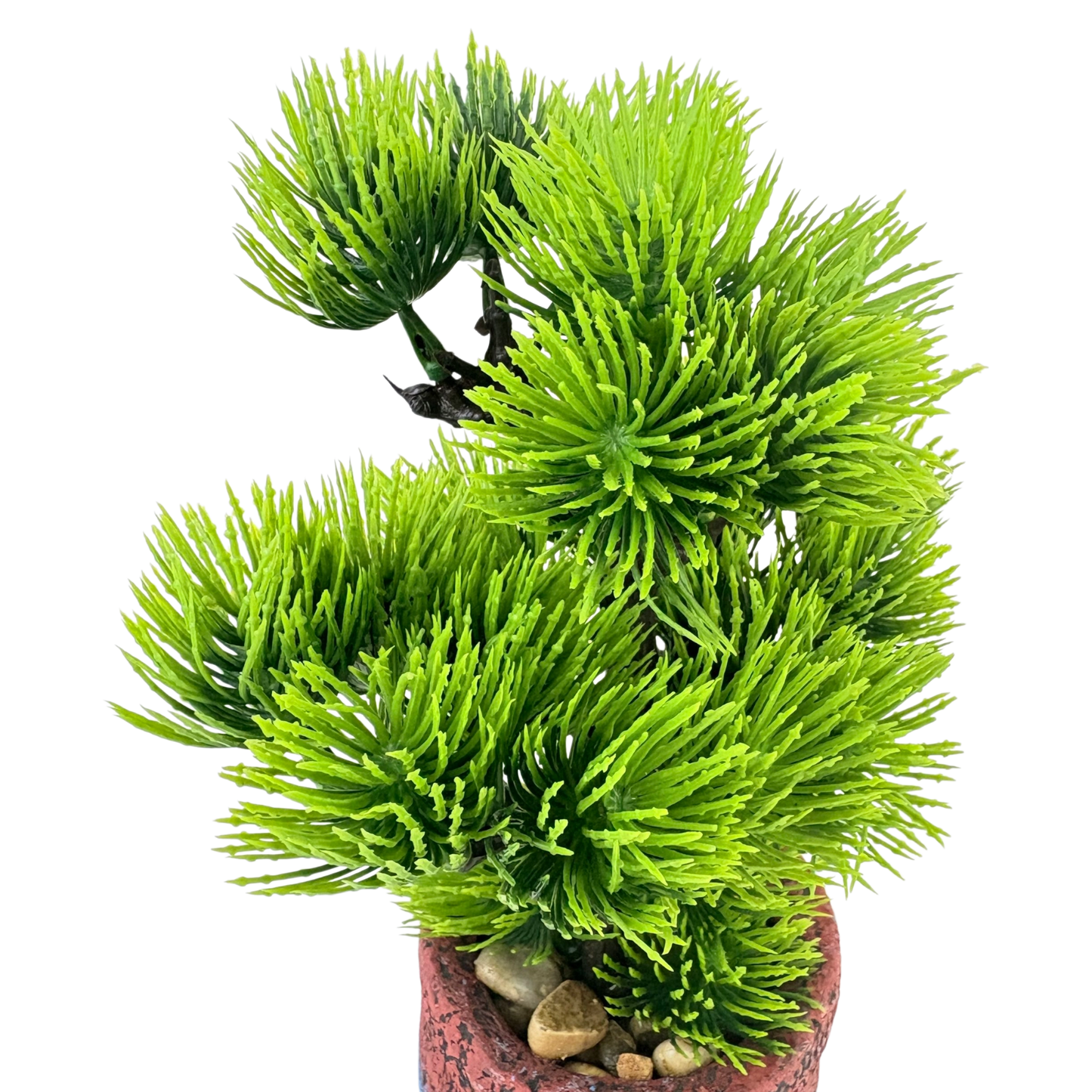 Artificial Bonsai Pine in Rustic Pot