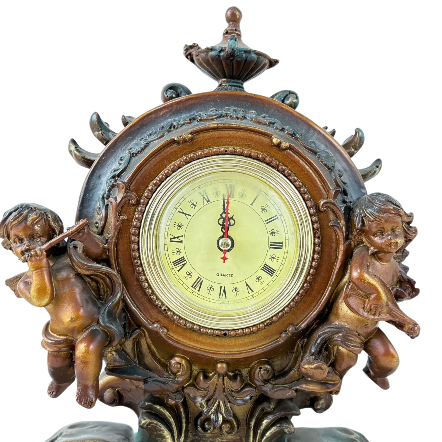 Antique Cherub Table Clock – Classic Vintage Design