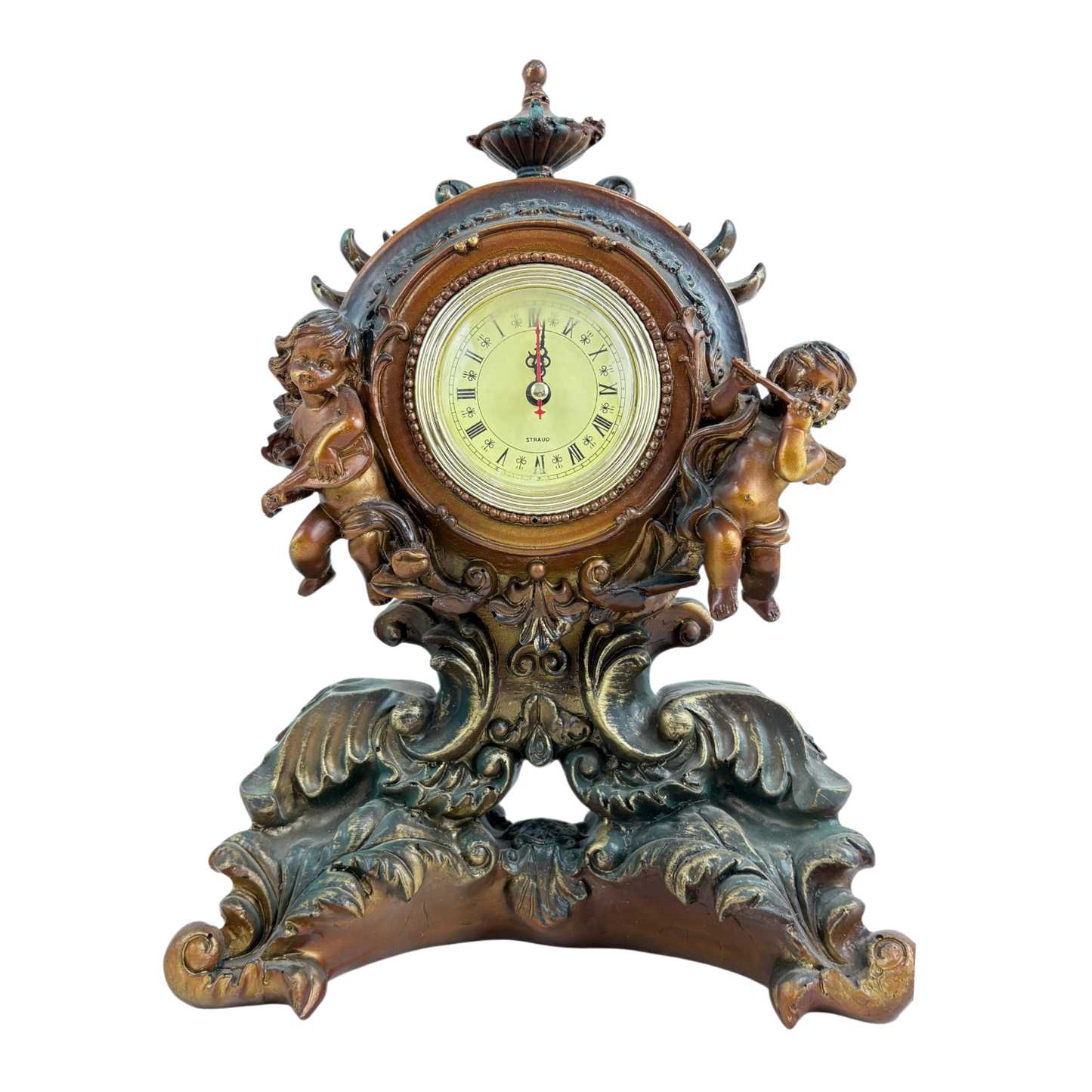 Antique Cherub Table Clock – Classic Vintage Design