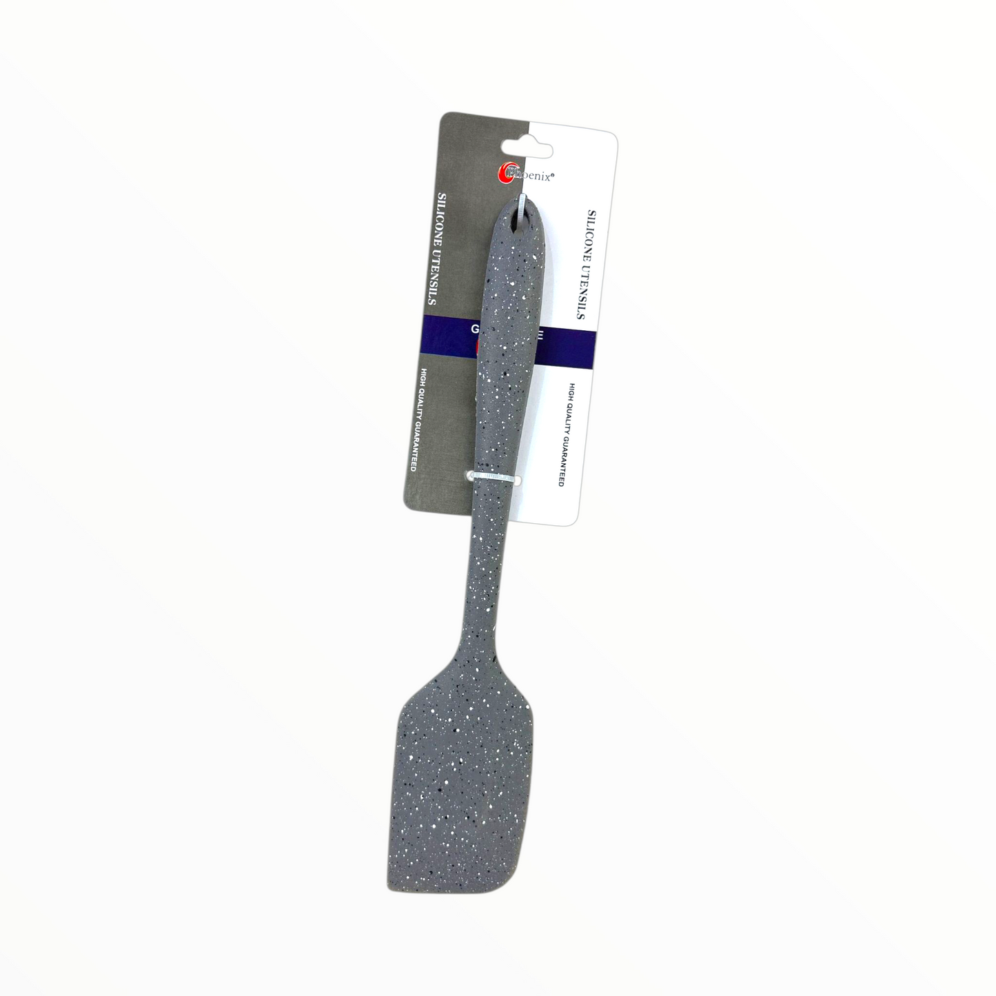 Heat-Resistant Grey Silicone Spatula – Non-Stick Cooking & Baking Utensil