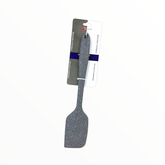 Heat-Resistant Grey Silicone Spatula – Non-Stick Cooking & Baking Utensil