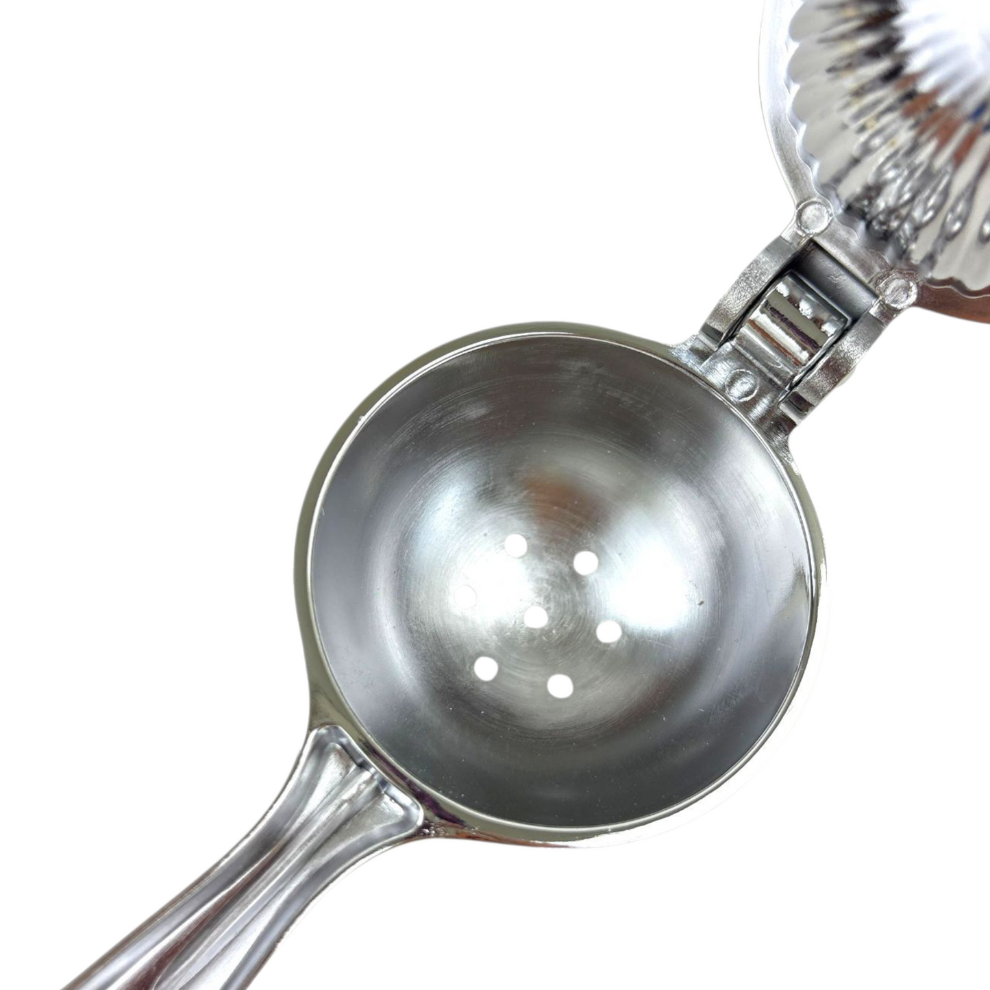 Heavy-Duty Metal Lemon Squeezer – Handheld Citrus Juicer Press