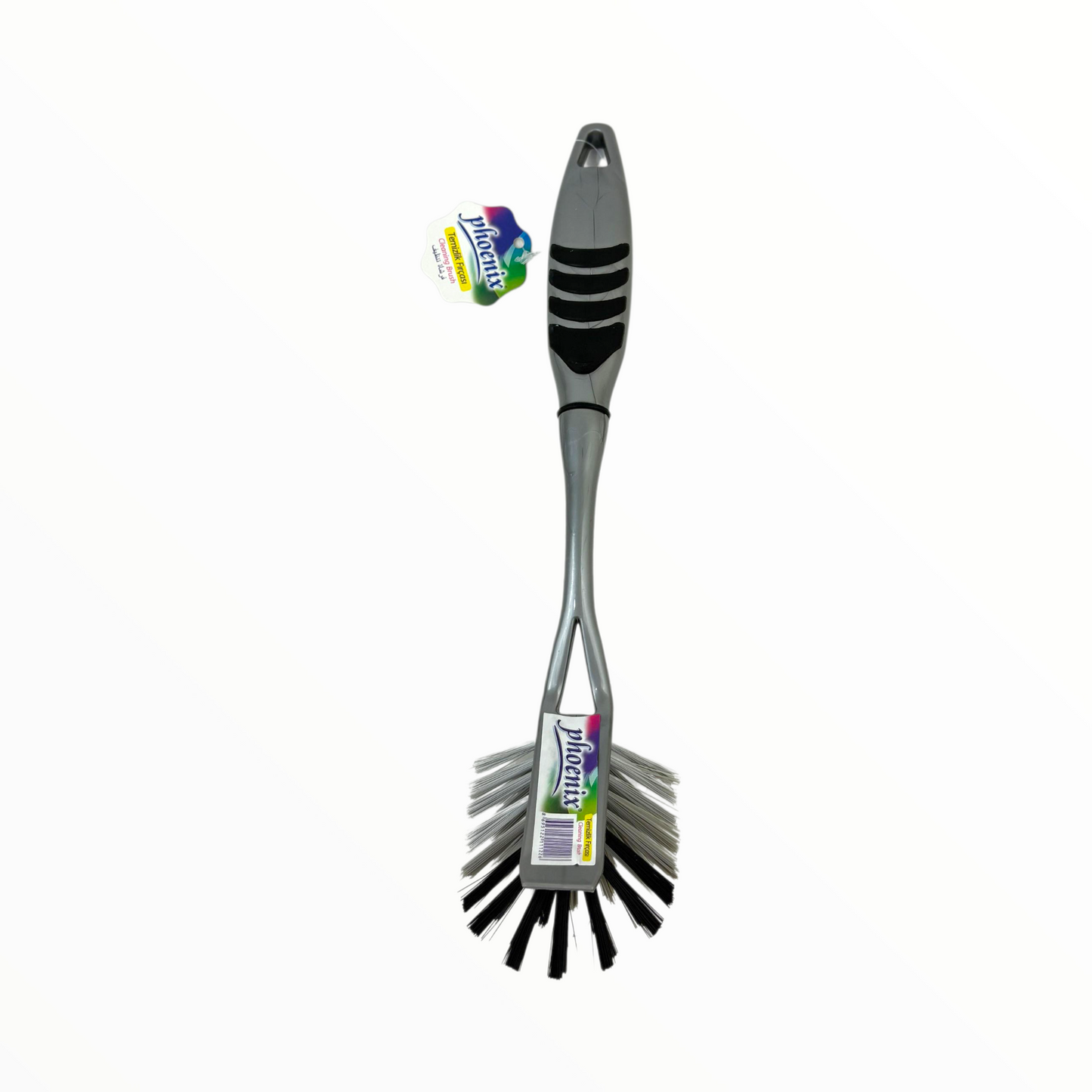 Long Handle Dish Brush – Durable Kitchen Scrubber with Nylon Bristles for Pots, Pans & Bottles