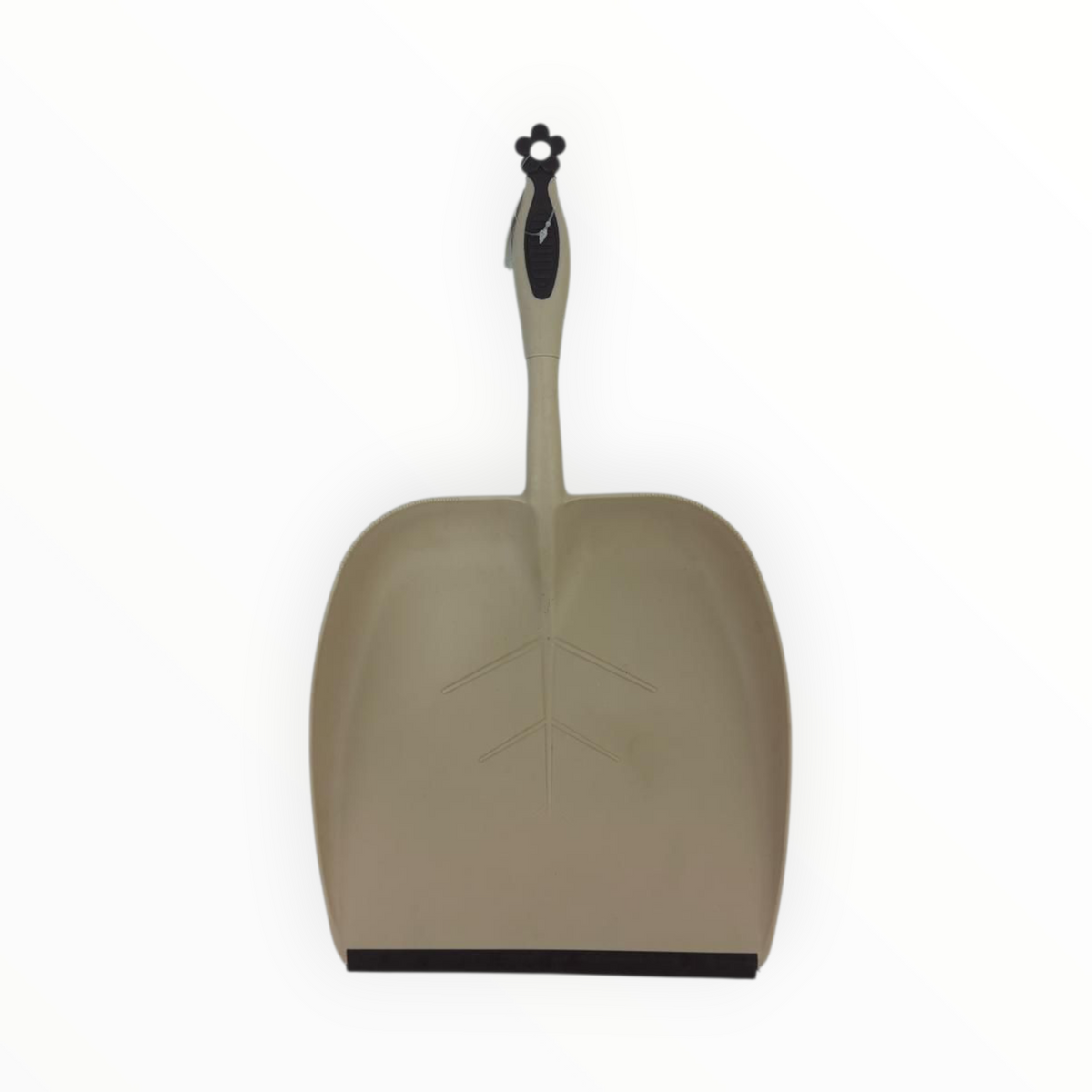 Wide Mouth Hand Dustpan with Rubber Edge – Durable Plastic Cleaning Shovel