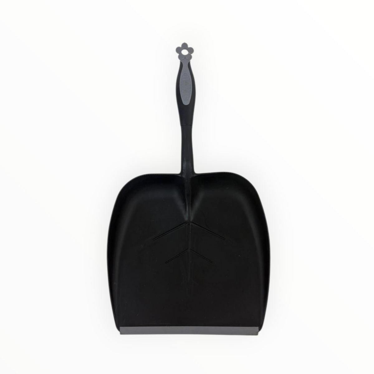 Wide Mouth Hand Dustpan with Rubber Edge – Durable Plastic Cleaning Shovel