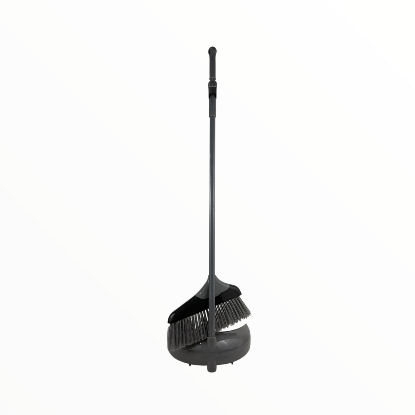 Long Handle Broom and Dustpan Set – Upright Standing Sweeping Kit for Home & Office