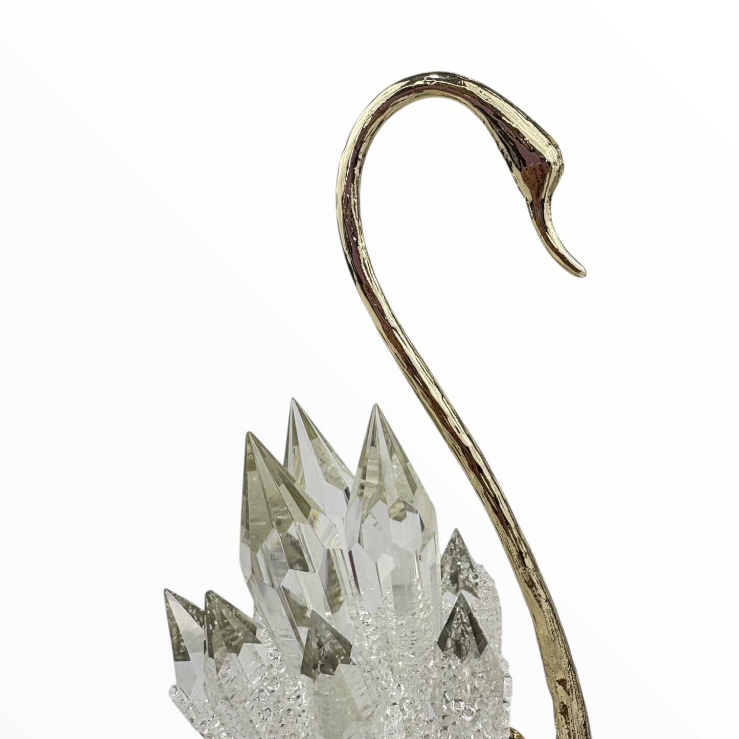 Crystal Swan Couple Décor – Elegant Love & Harmony Ornament