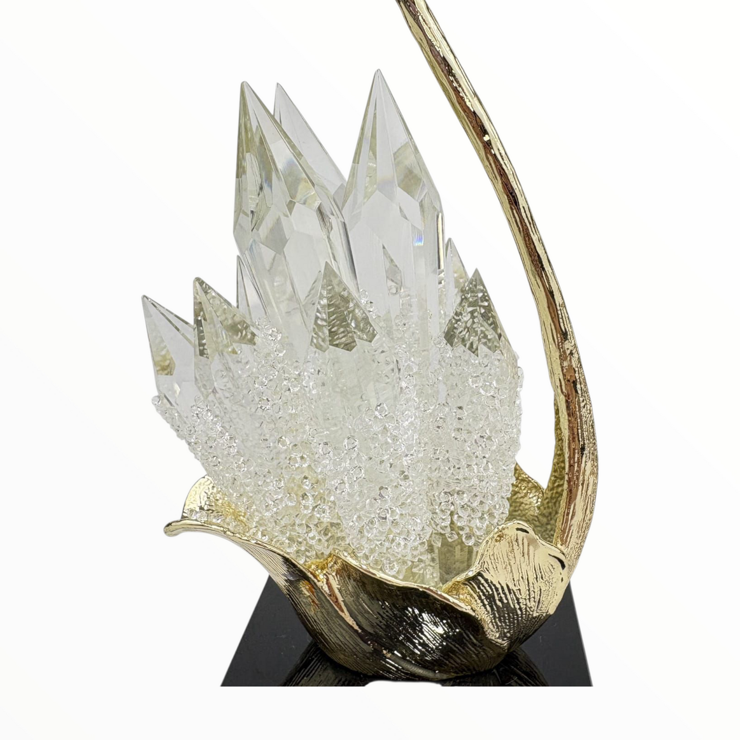 Crystal Swan Couple Décor – Elegant Love & Harmony Ornament