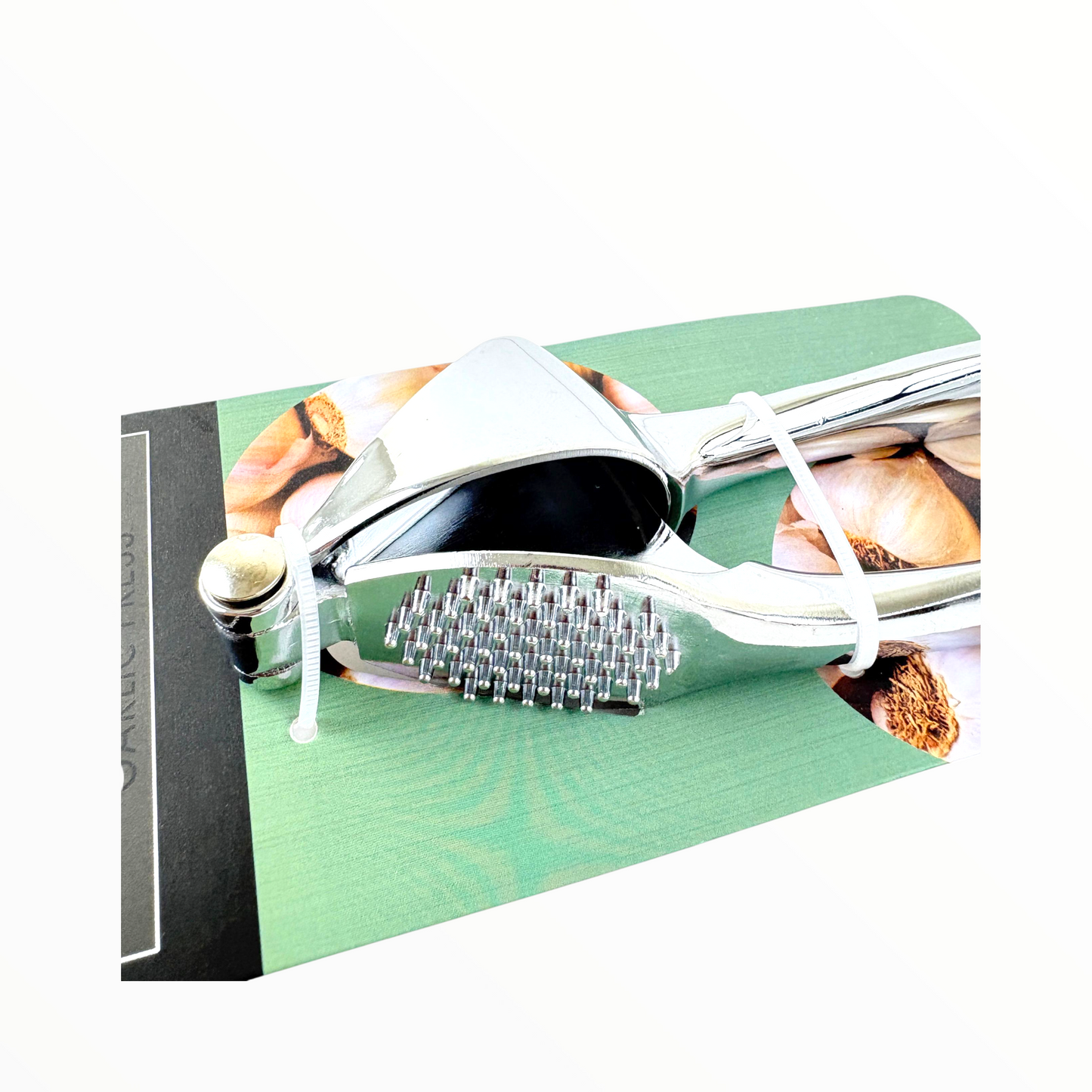 Stainless Steel Garlic Press – Heavy Duty Kitchen Tool