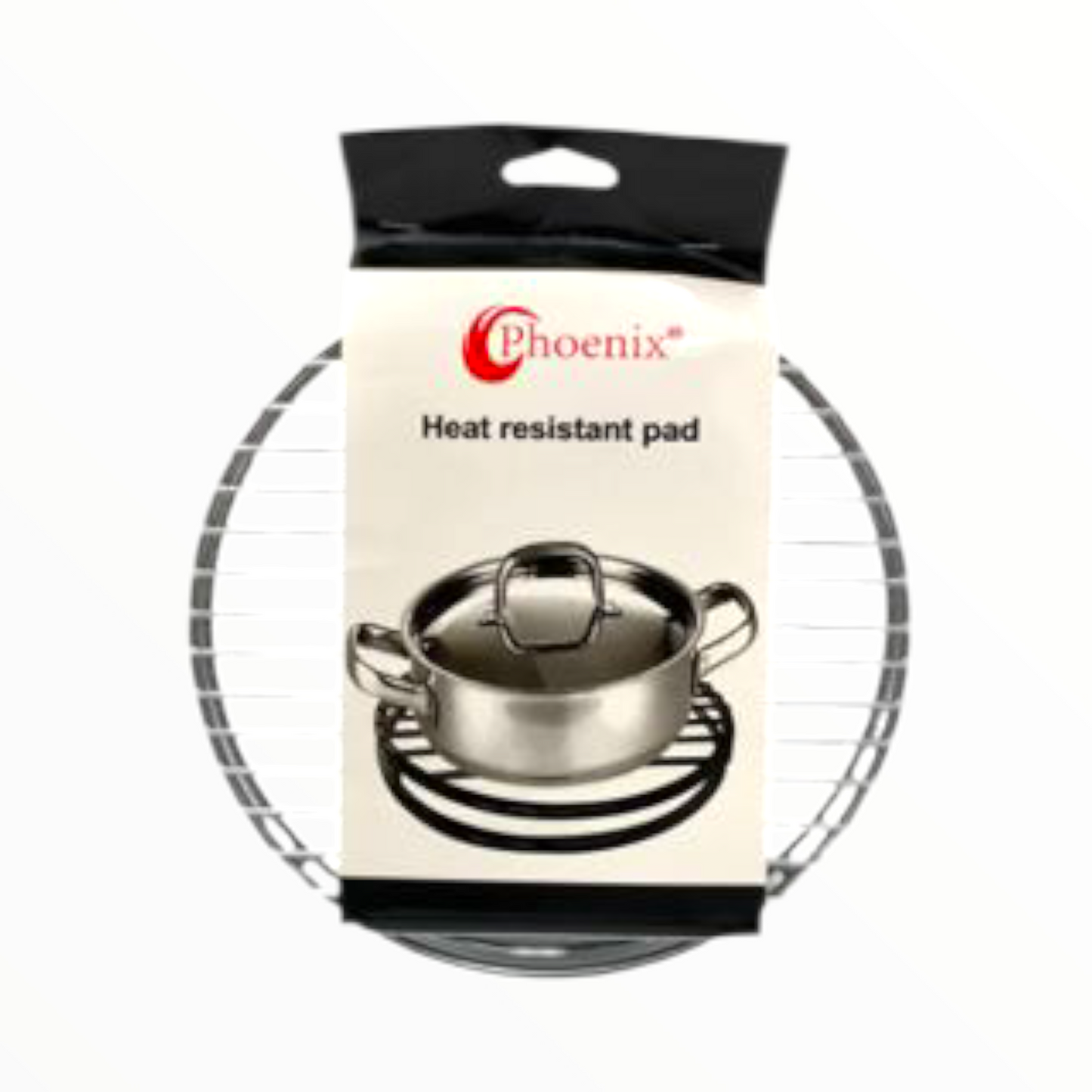Phoenix Heat Resistant Pad – Heavy-Duty Metal Trivet for Hot Pots & Pans