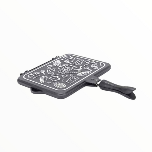 Double-Sided Sandwich Maker Pan – Non-Stick Press for Saj, Toast & Grilled Wraps