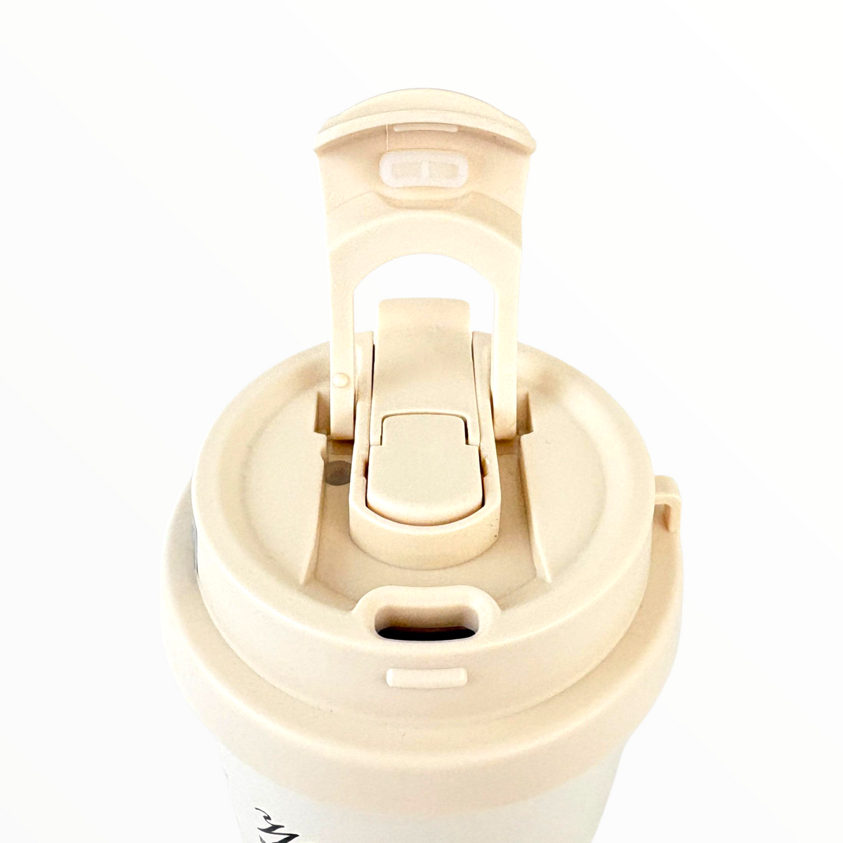 White Rose Floral Travel Tumbler – Double-Wall Insulated Coffee Cup with Leak-Proof Lid