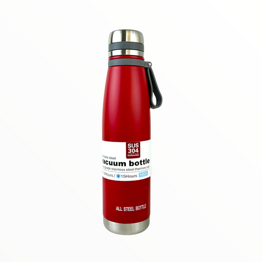Stainless Steel Vacuum Thermos Bottle – 1L Insulated Hot & Cold Flask (15 Hours)