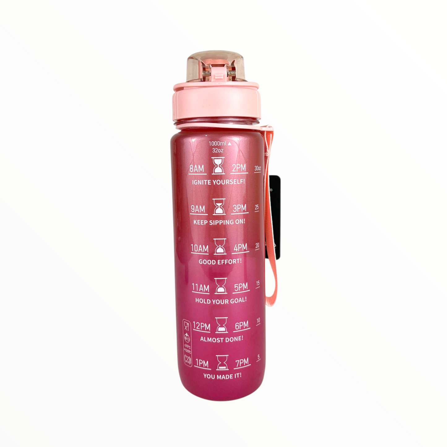 Stay Hydrated Metallic Sports Water Bottle – Leak-Proof Flip Lid, BPA-Free, EYUN® Hydration Bottle