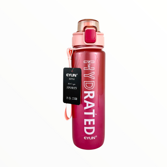 Stay Hydrated Metallic Sports Water Bottle – Leak-Proof Flip Lid, BPA-Free, EYUN® Hydration Bottle
