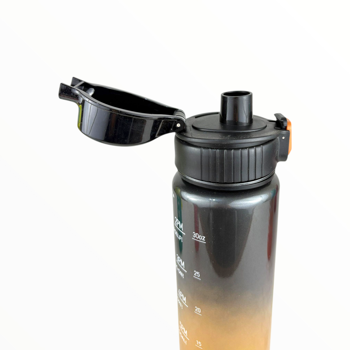 EYUN Stay Hydrated Gradient Water Bottle – Leak-Proof Sports Bottle with Lock, BPA-Free, 900ml