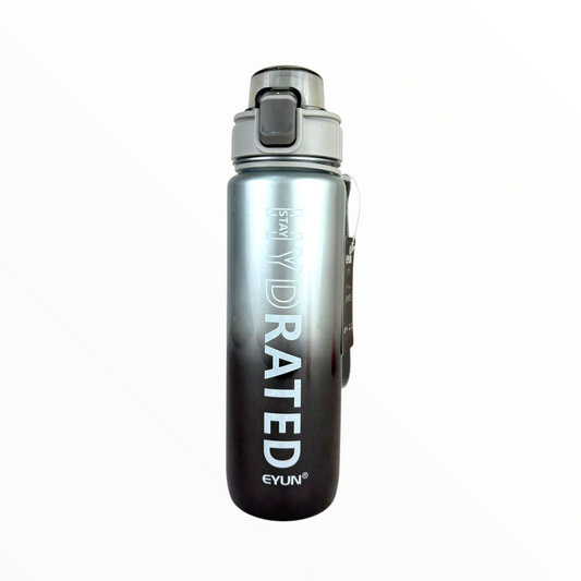 Stay Hydrated Metallic Sports Water Bottle – Leak-Proof Flip Lid, BPA-Free, EYUN® Hydration Bottle