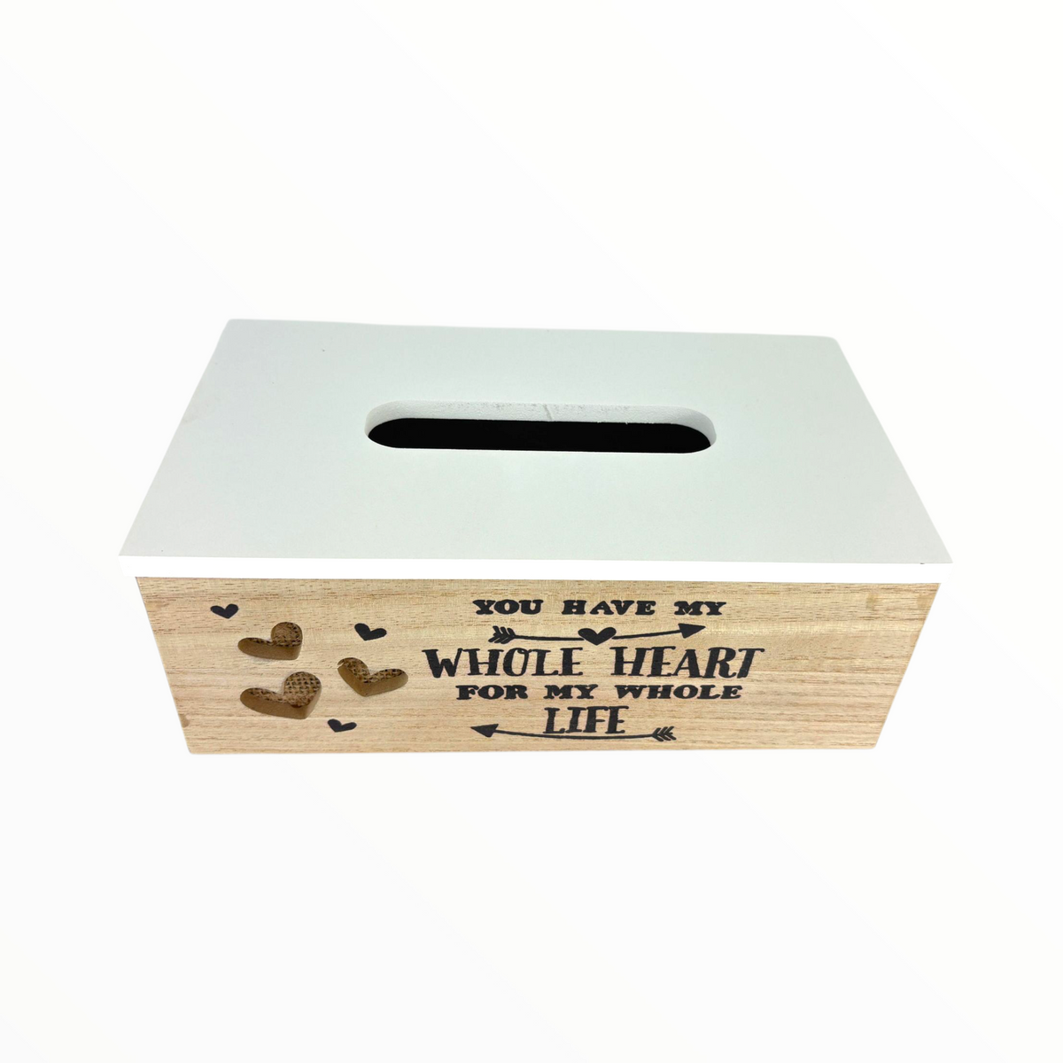 Modern Wooden Tissue Box Holder
