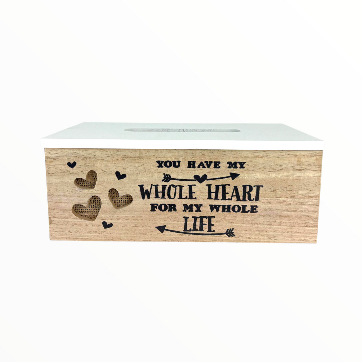 Modern Wooden Tissue Box Holder
