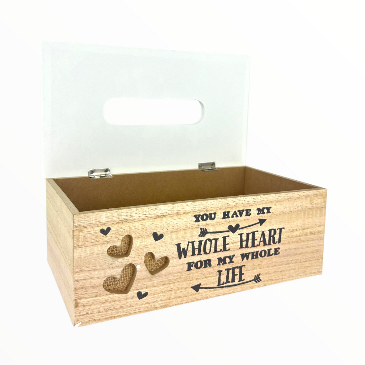 Modern Wooden Tissue Box Holder