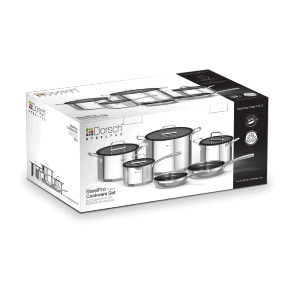Dorsch Stainless Steel Set 10 pcs