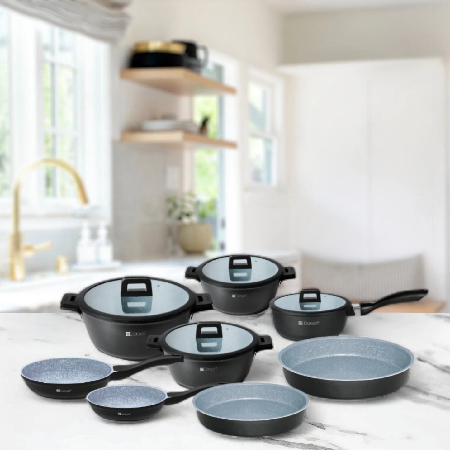 Dorsch Cookware Set 12 Pcs