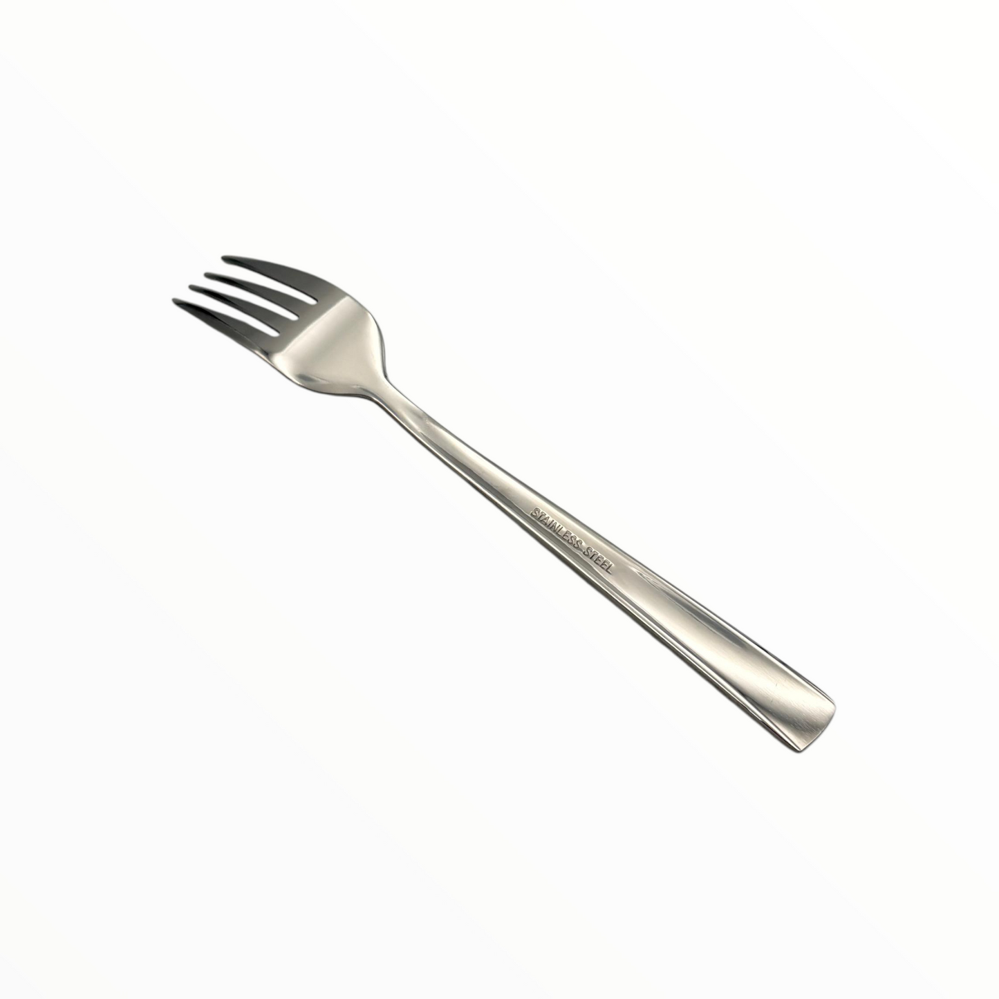 Stainless Steel Dinner Fork Set – 6-Piece Modern Cutlery