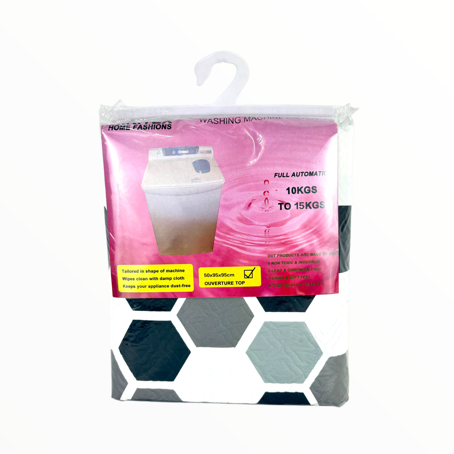 Waterproof Top-Load Washing Machine Cover (10–17kg) – Dustproof & Sun-Resistant Protective Case