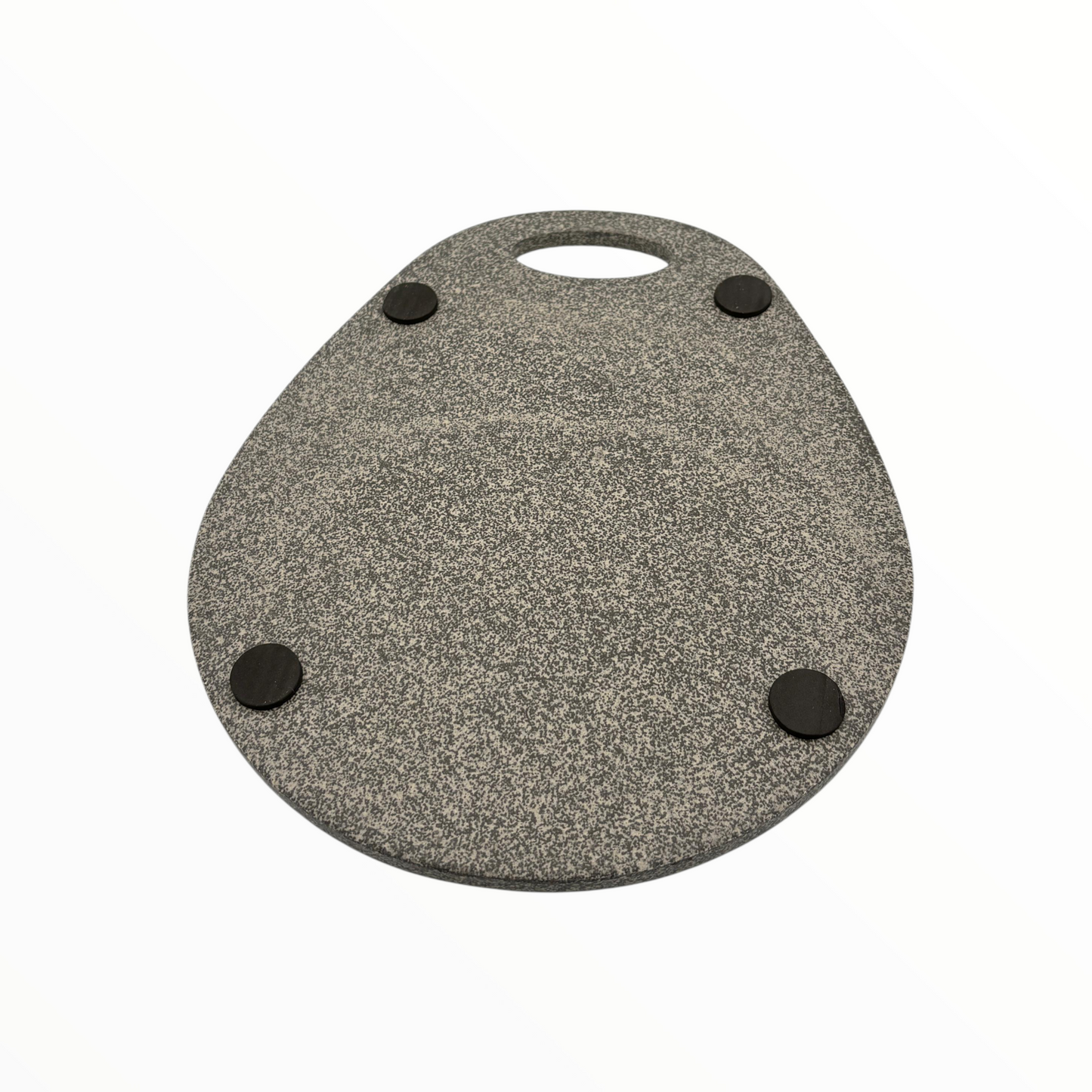 Gray stone-Effect Cutting Board with Handle – Modern Kitchen Serving Board