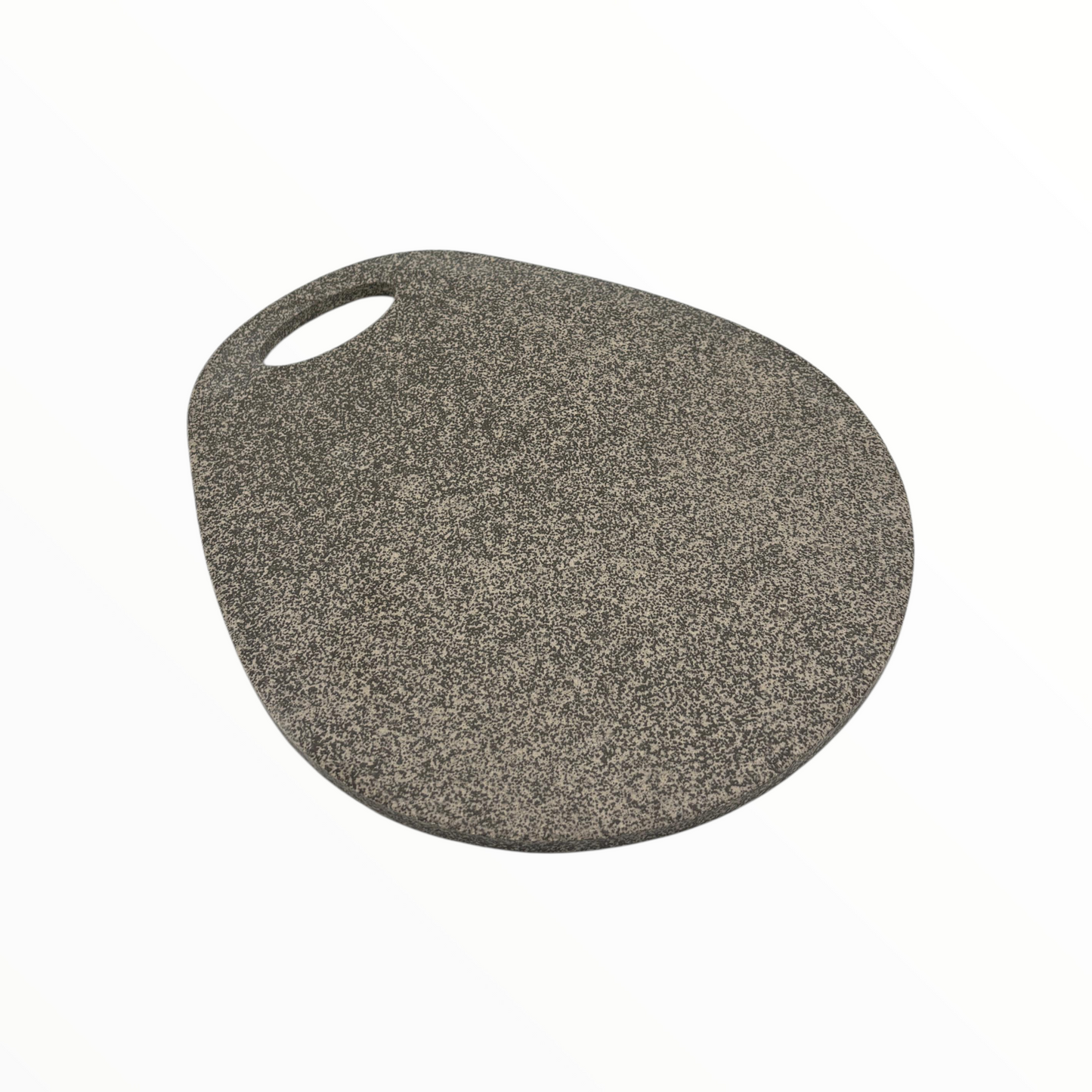Gray stone-Effect Cutting Board with Handle – Modern Kitchen Serving Board