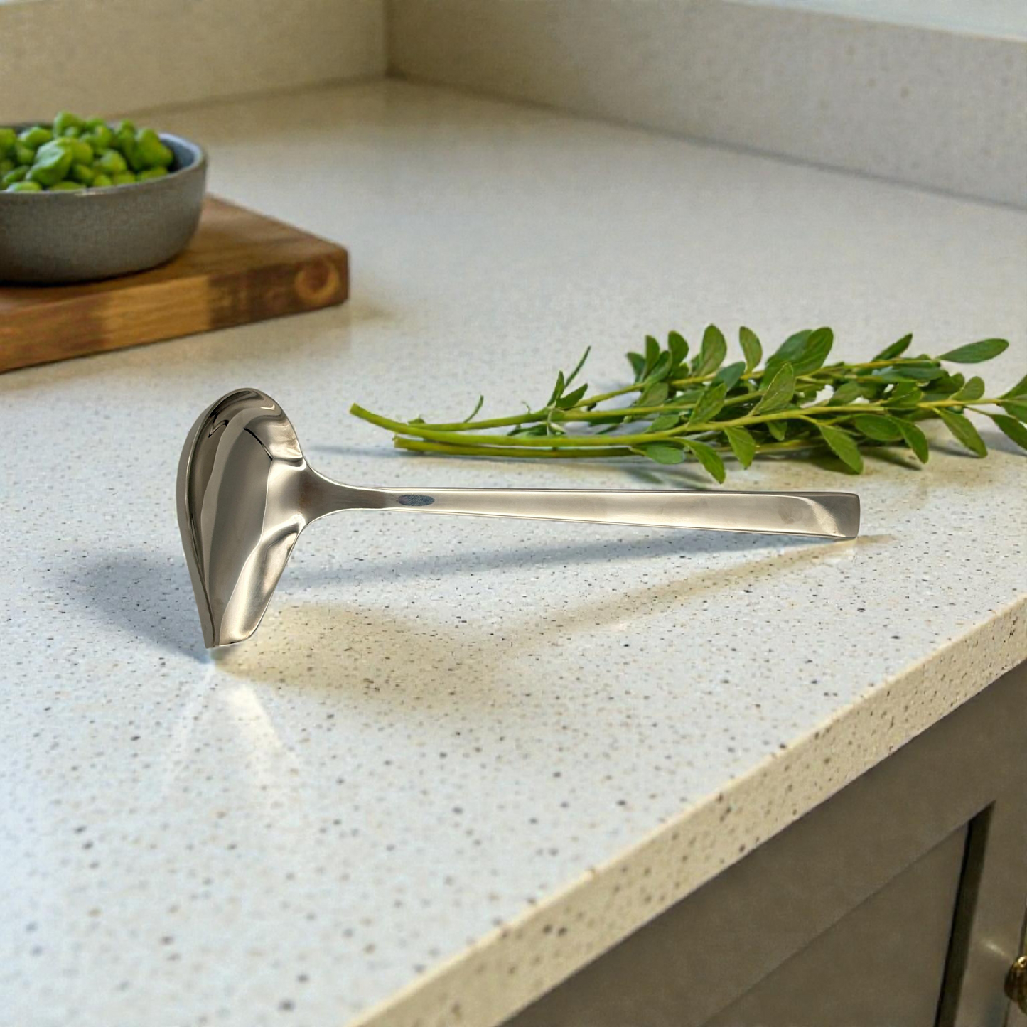 Stainless Steel Soup Ladle – Long Handle Kitchen Serving Spoon