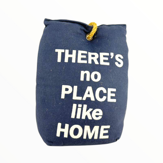 Fabric Door Stopper Weight with Rope Handle – Decorative Home Quote Door Stop 800 g