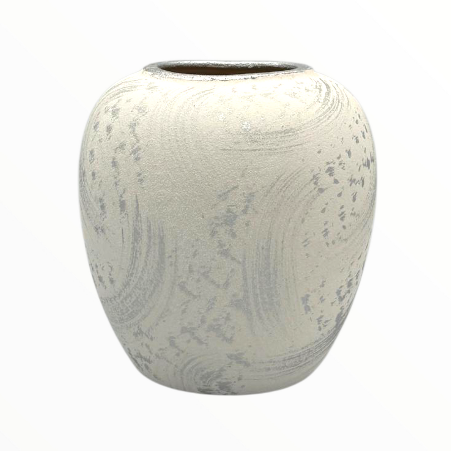 Modern Textured Ceramic Vase – Minimal Home Décor Accent