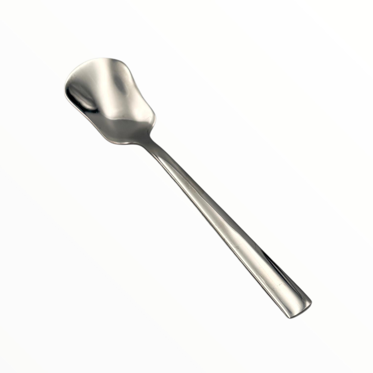 Stainless Steel Dessert & Coffee Spoon Set – 6-Piece Modern Cutlery