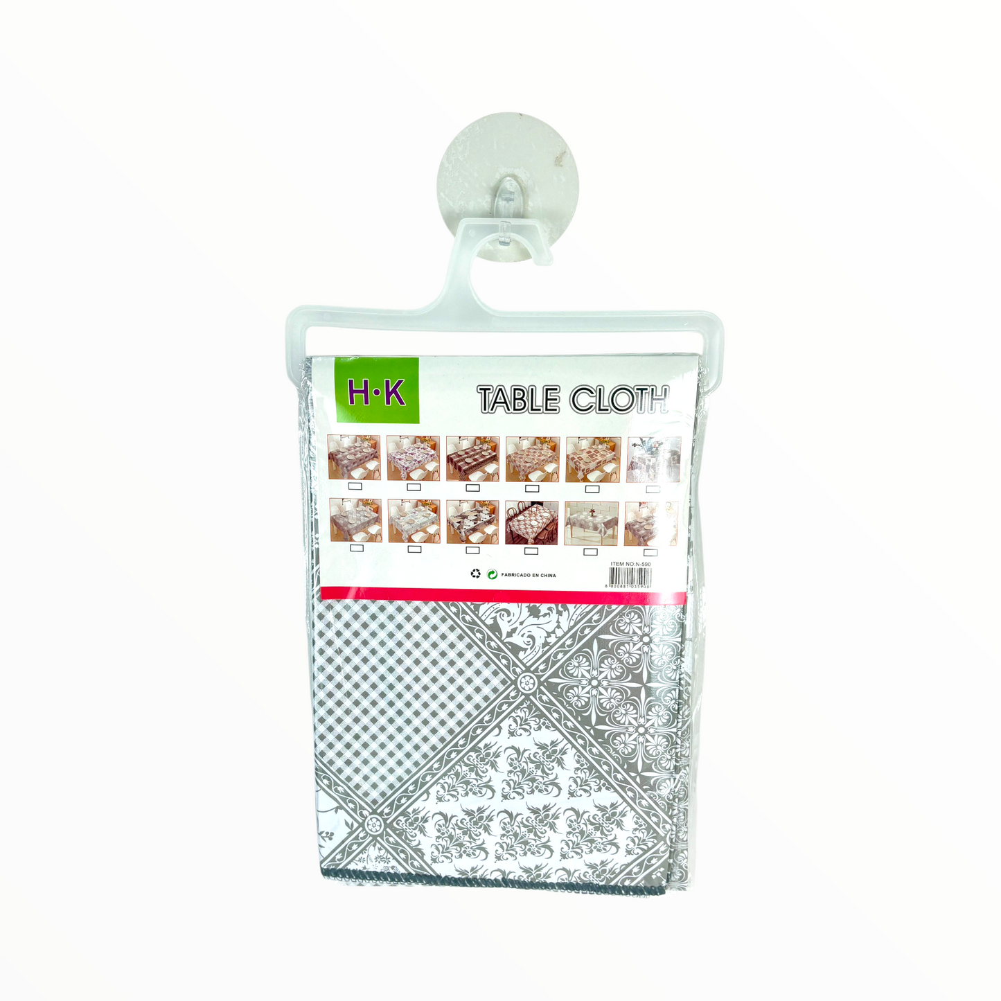 H.K Patterned Table Cloth – Waterproof & Easy-Clean Dining Table Cover