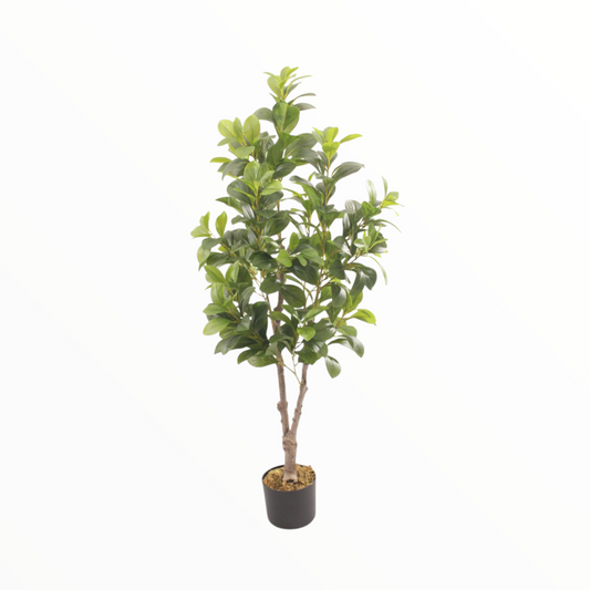 Artificial Indoor Floor Plant – Realistic Green Decorative Tree poperomia 120cm