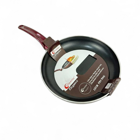 22cm Non-Stick Frying Pan with Heat-Resistant Handle – Phoenix Elegance Series
