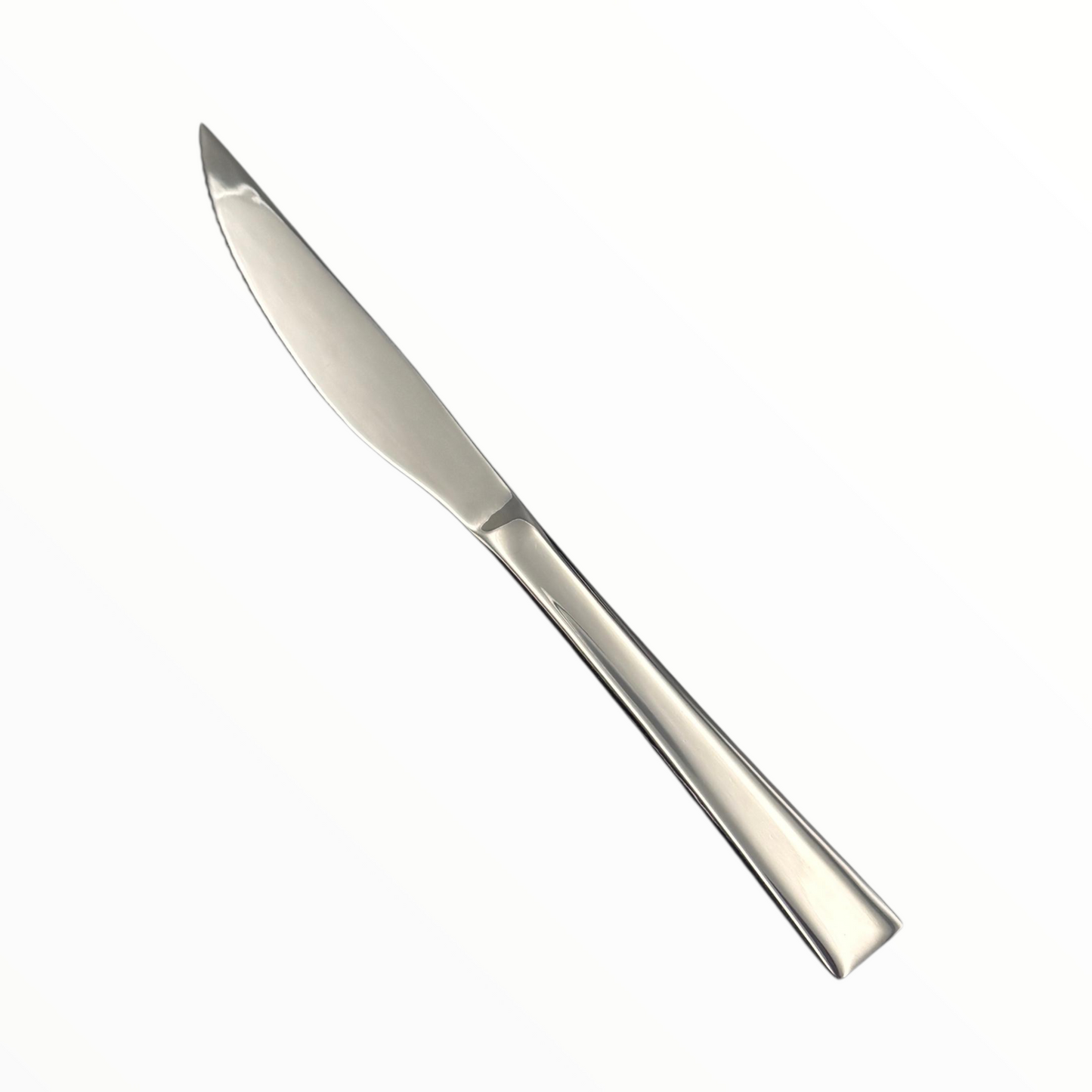 Stainless Steel Dinner Knife Set – 6-Piece Modern Table Knives