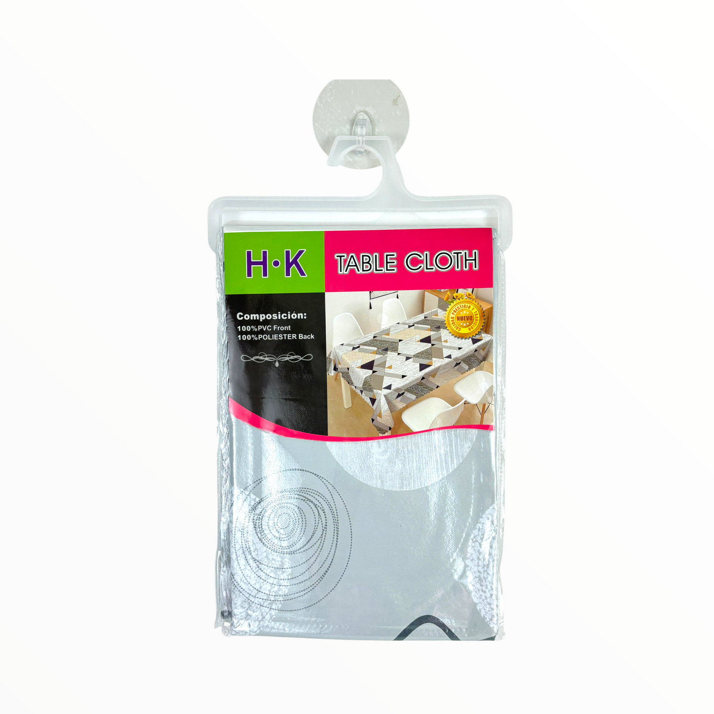 H.K Patterned Table Cloth – Waterproof & Easy-Clean Dining Table Cover