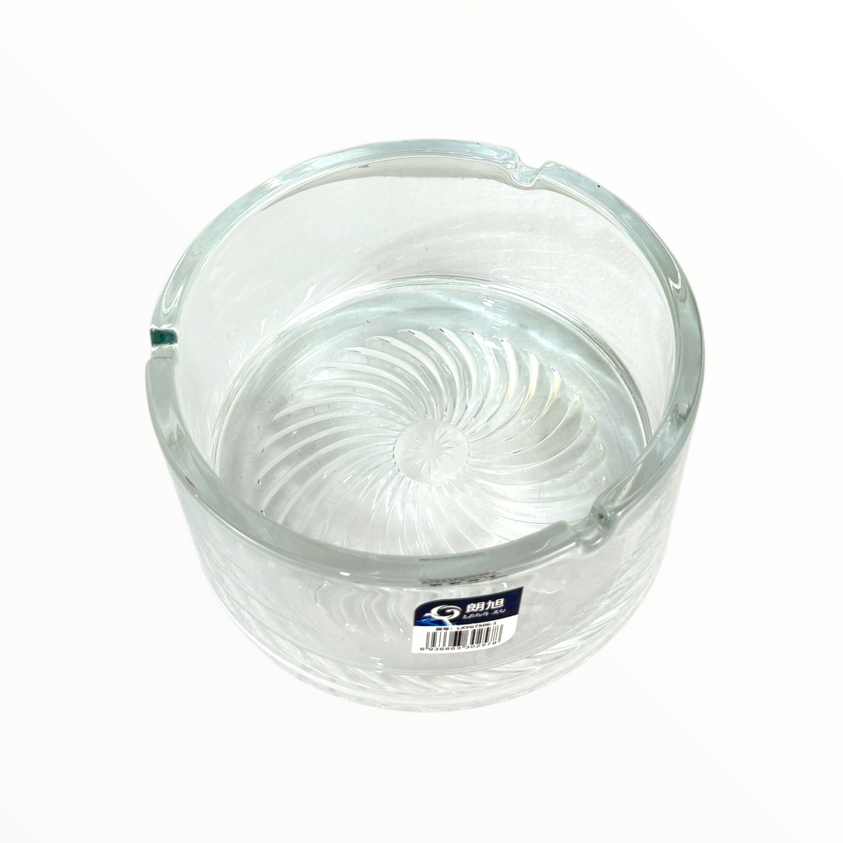 Clear Glass Ashtray – Heat-Resistant Modern Ashtray for Home & Office capacity 300ml