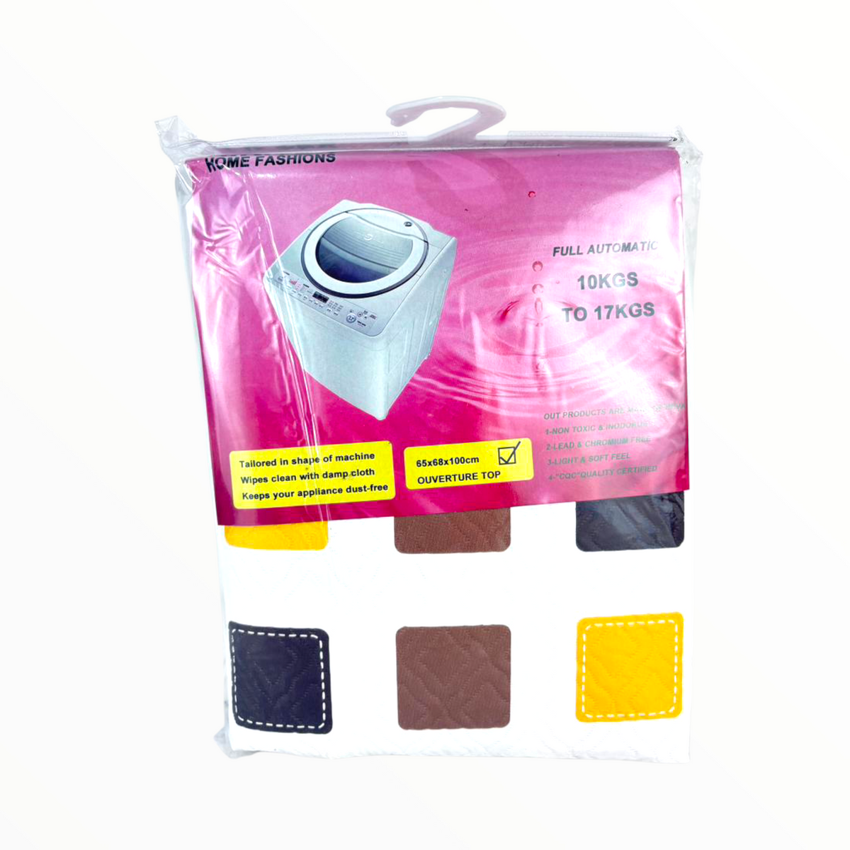 Waterproof Top-Load Washing Machine Cover (10–17kg) – Dustproof & Sun-Resistant Protective Case
