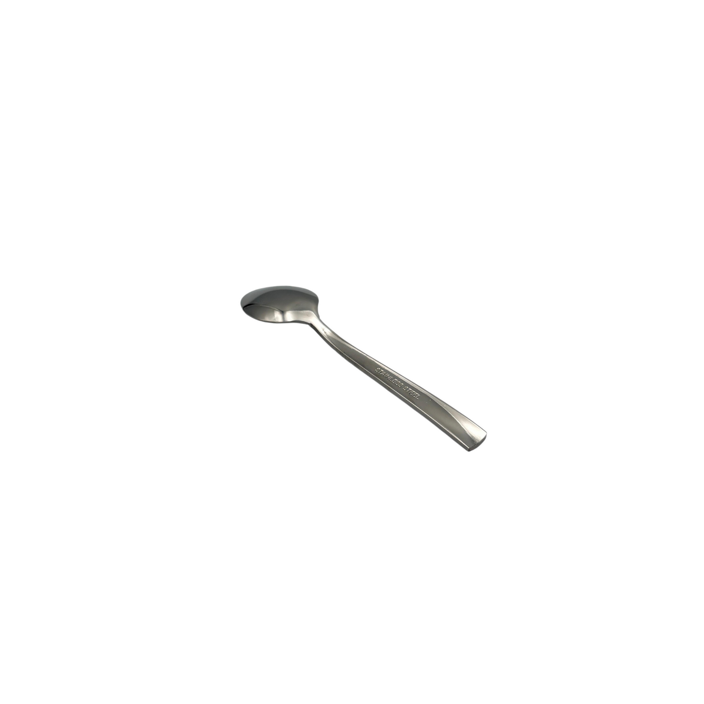 Stainless Steel Dessert & Coffee Spoon Set – 6-Piece Modern Cutlery