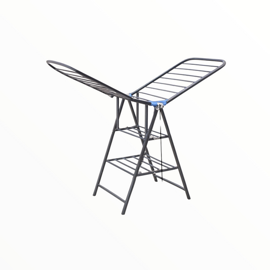 Foldable Metal Clothes Drying Rack – Space Saving Laundry Stand