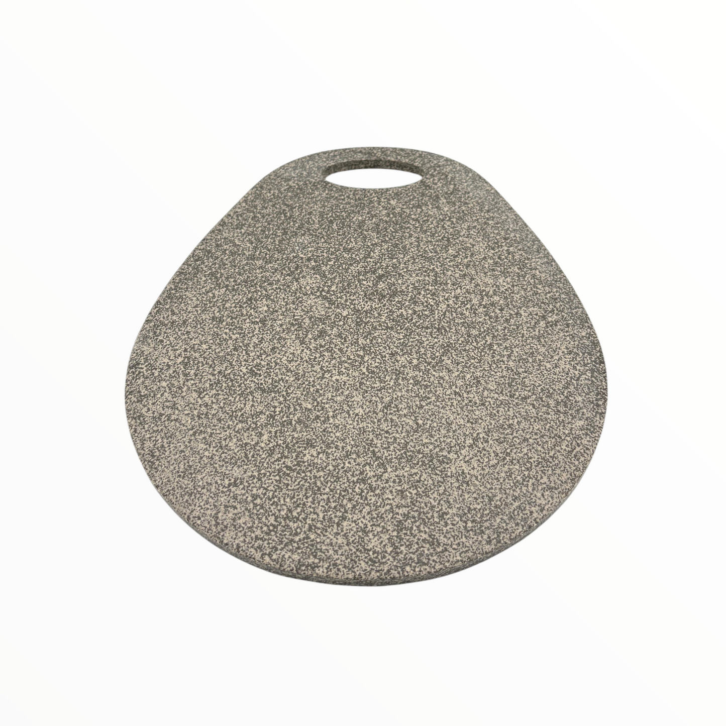 Gray stone-Effect Cutting Board with Handle – Modern Kitchen Serving Board