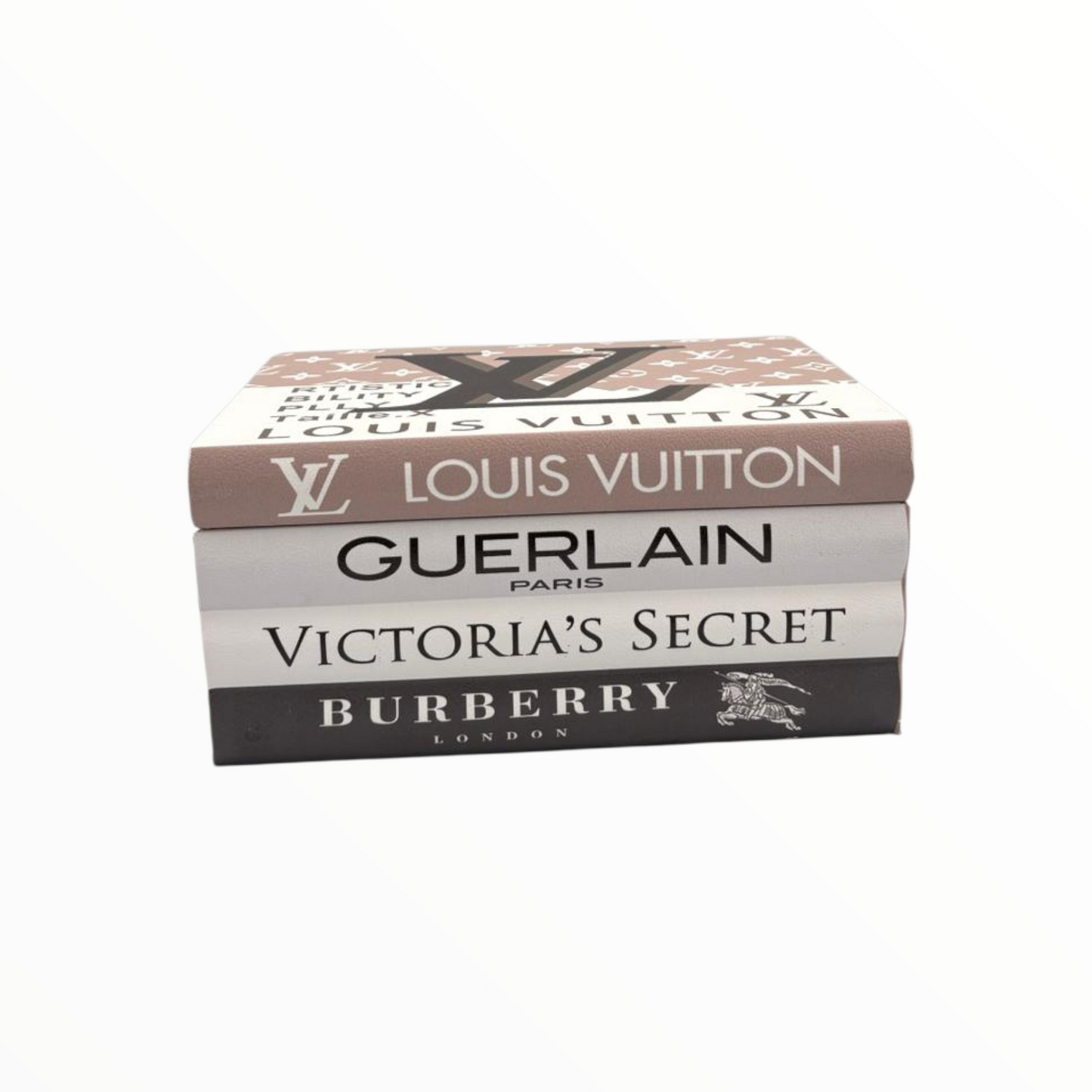 Modern Decorative Faux Books – Neutral Tone Coffee Table Book Decor