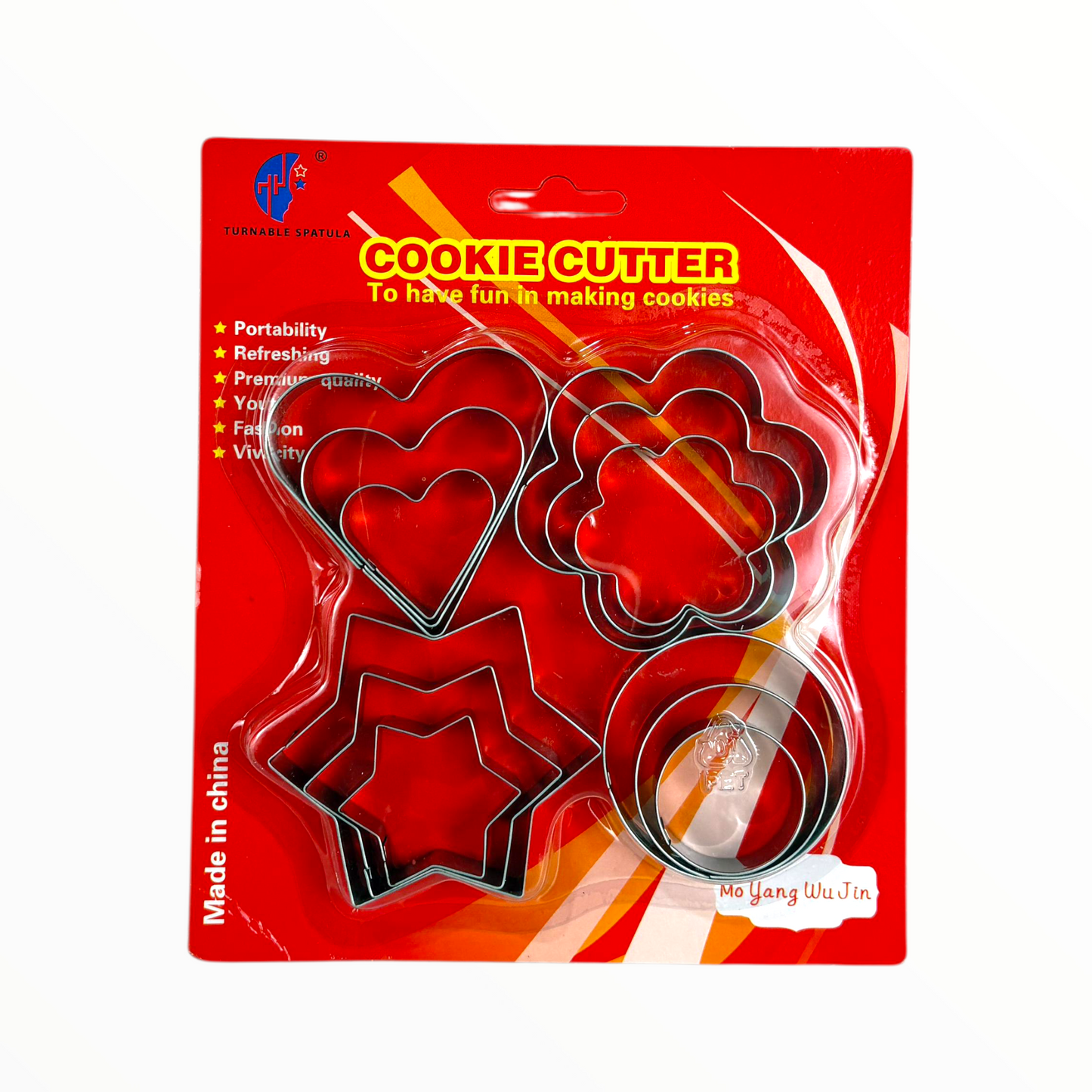 Stainless Steel Cookie Cutter Set – Assorted Shapes for Baking & Pastry