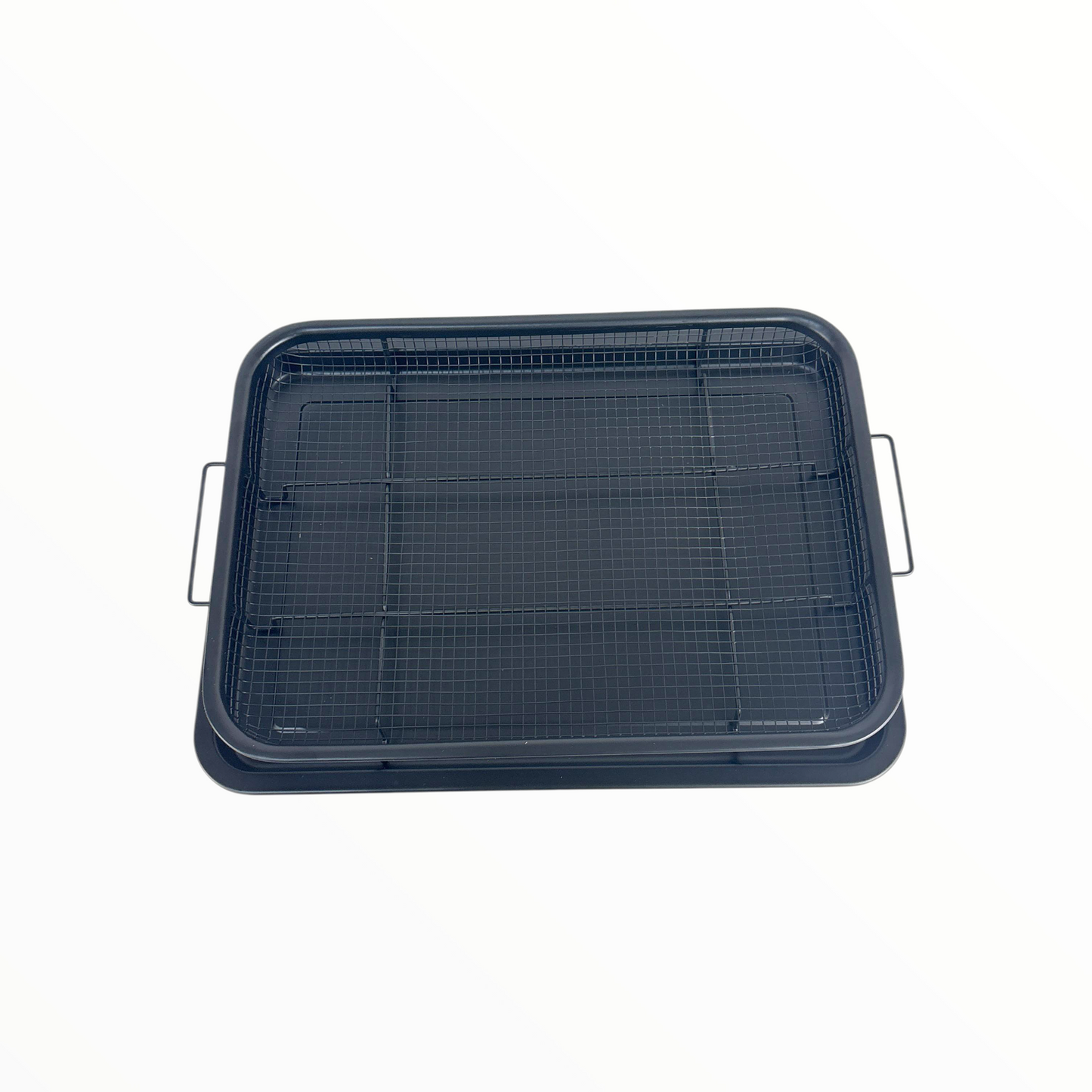 Non-Stick Baking Tray with Cooling Rack Set – Oven & Air Fryer Compatible